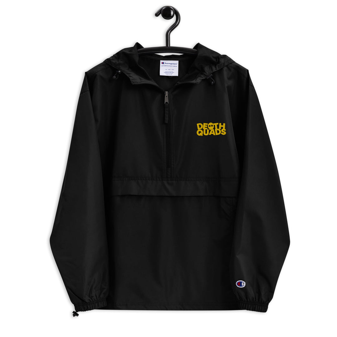 The "DEATHQUADS" Logo Windbreaker by Death Quads