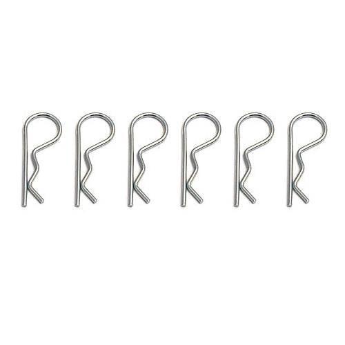 Associated 6332 Body Clips (6) SC10 / GT RC10B4 / T4 ProLite RC10GT / 2 X-60