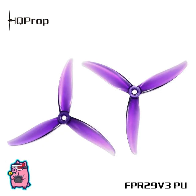 HQProp FlowerPig R29 V3 (2CW+2CCW) - Choose Color