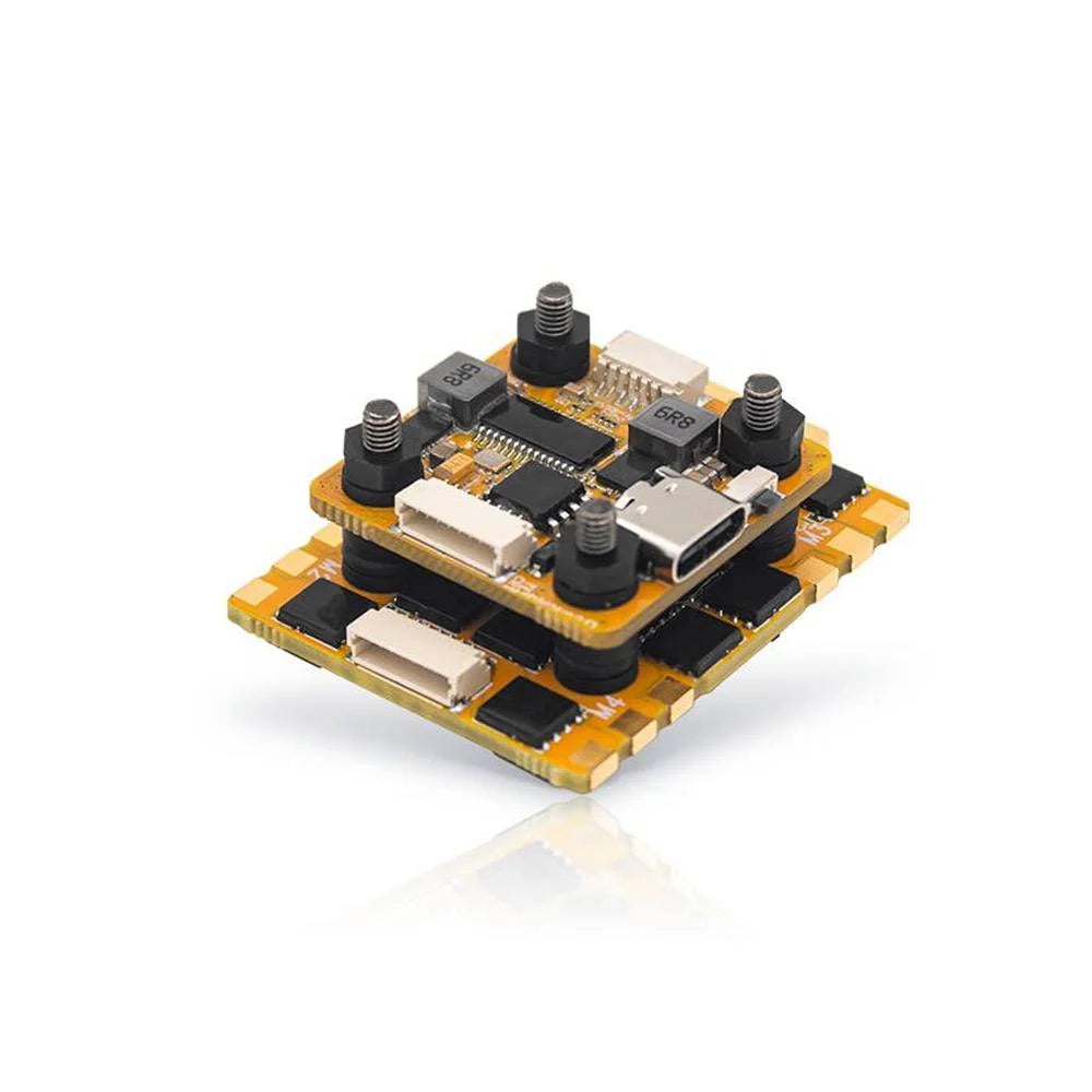(PRE-ORDER) Flycolor CrustCore Stack - F7 FC + 60A 3-6S BLHeli_32/AM32 4-in-1 ESC - ICM42688 - 20x20mm
