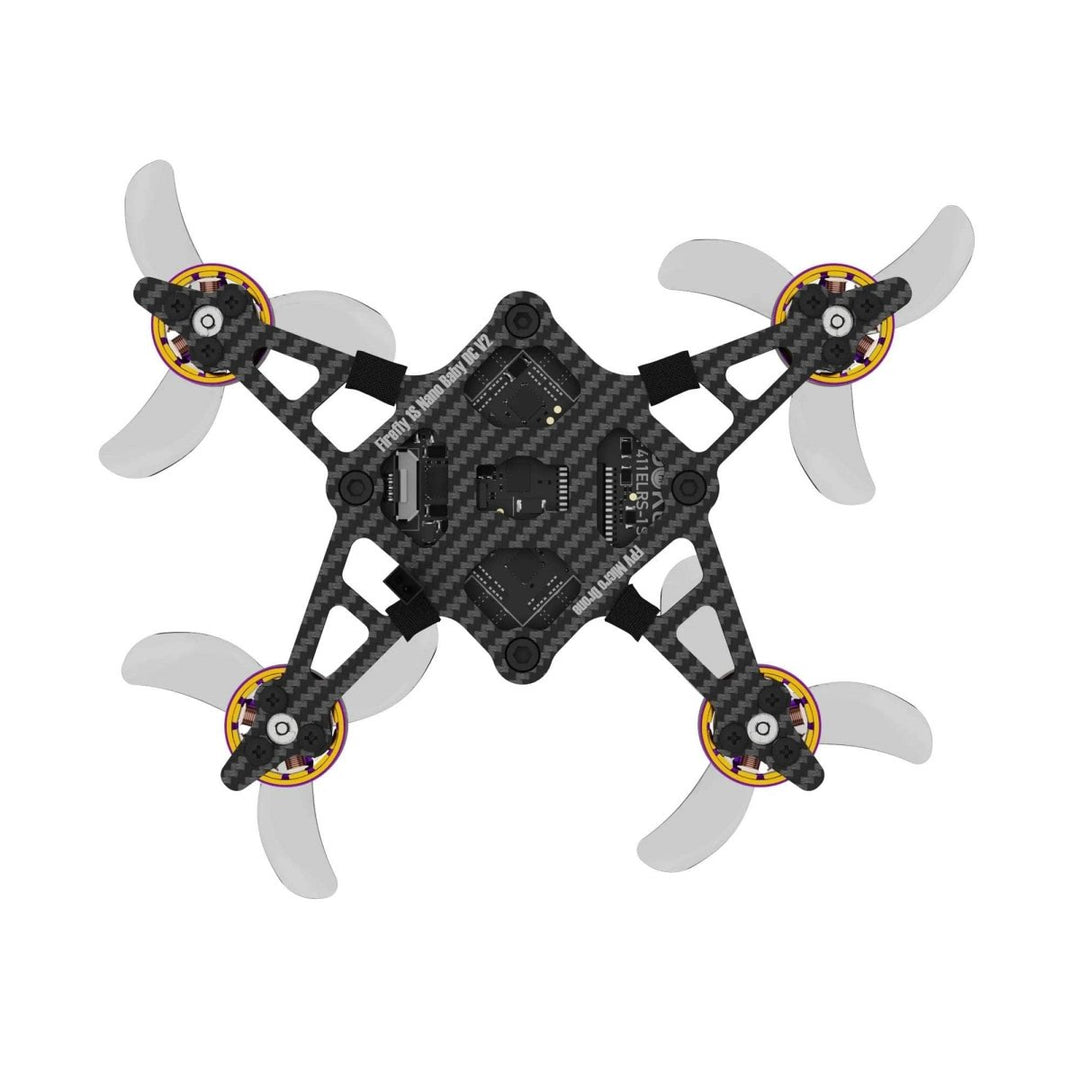 Flywoo BNF Firefly DC16 Nano Baby Analog V2.0 1.6" 1S Deadcat Micro Quad - ELRS 2.4 GHz at WREKD Co.