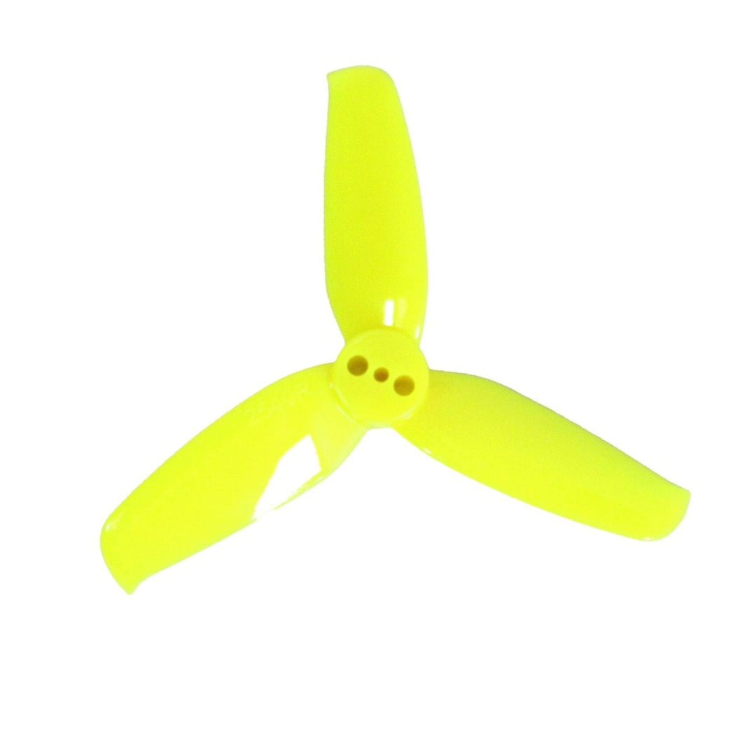 Gemfan Flash 2540 Tri-Blade 2.5" Prop (1.5mm Shaft) 8 Pack - Choose Your Color at WREKD Co.