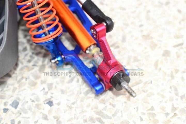 Gpm Racing Aluminum Rear Knuckle Arm (2pieces) Traxxas Rustler Silver