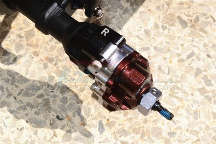GPM Racing TRX4022-BK Aluminum Rear Knuckle Arms Black Traxxas TRX-4 TRX-6