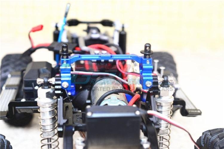 GPM TRX4201FA-BK Aluminum Front Adjustable Body Mount /Post Black Traxxas TRX4