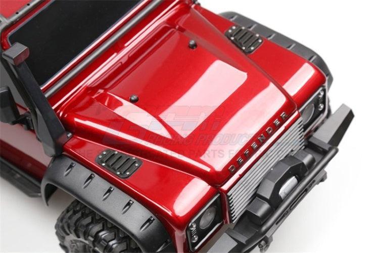 Gpm TRX4ZSP1-BK Fender Vent Black (36Pieces Set) Black Traxxas TRX-4