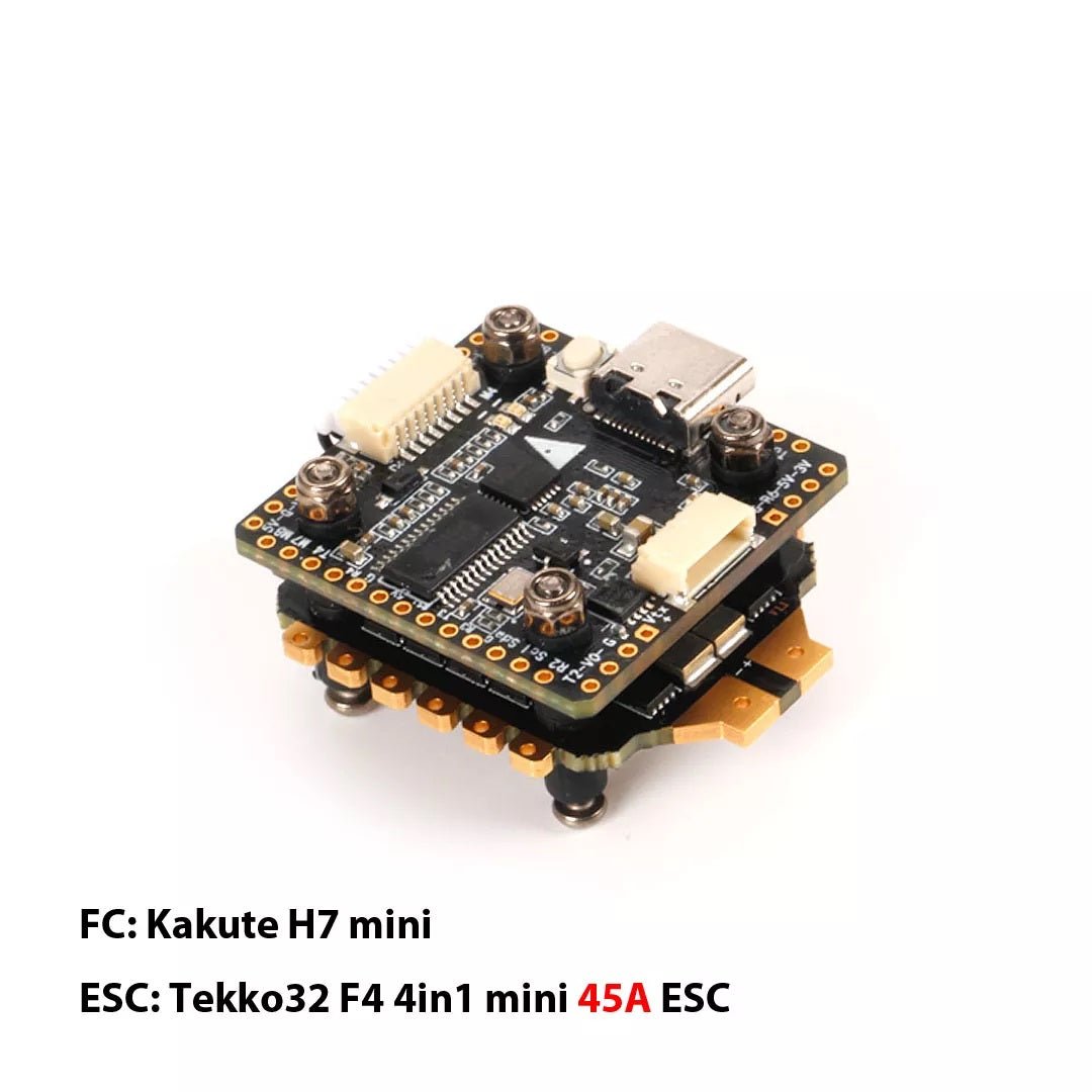 Holybro Kakute H7 Mini V1.3 W/Tekko32 F4 4in1 Mini 45A ESC STACK - 20x20mm at WREKD Co.
