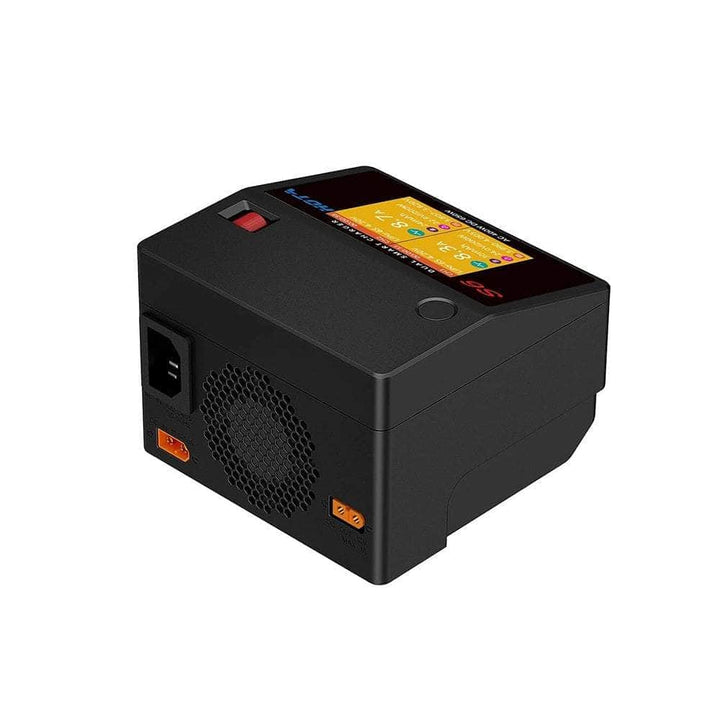 HOTA S6 400W 15A 1-6S Dual Channel AC/DC Smart Charger - Black at WREKD Co.