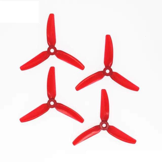 HQ Prop Durable Prop 4X4.3X3 V1S Tri-Blade 4" Prop 4 Pack - Choose Your Color at WREKD Co.