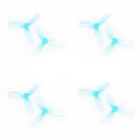 HQ Prop Ultralight 1209-3 / 1.2" 31mm Tri-Blade Micro / Whoop Props for 1mm Shaft (4 Pack) - Choose Color