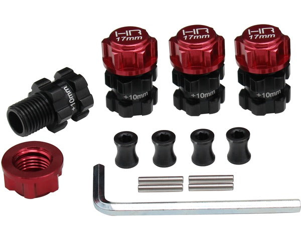 Hot Racing Heavy Duty 10mm Offset 17mm Hub for Arrma 1/10 4x4