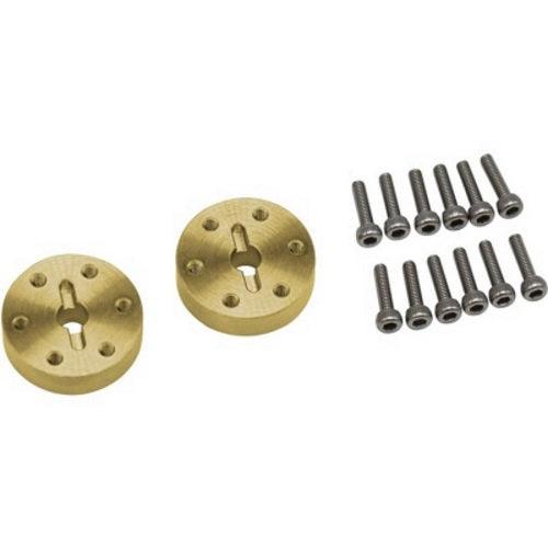 Hot Racing EDR10PH Brass Beadlock w/20g Pin Drive Adapter Associated Enduro
