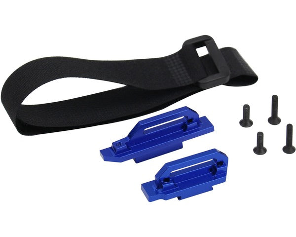 Hot Racing Tall Battery Hold-Downs, for Slash 4x4 LCG Chassis