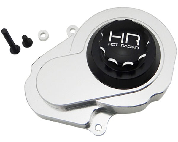 Hot Racing Aluminum Gear Box Cover, for Traxxas 1/10 Scale 2WD