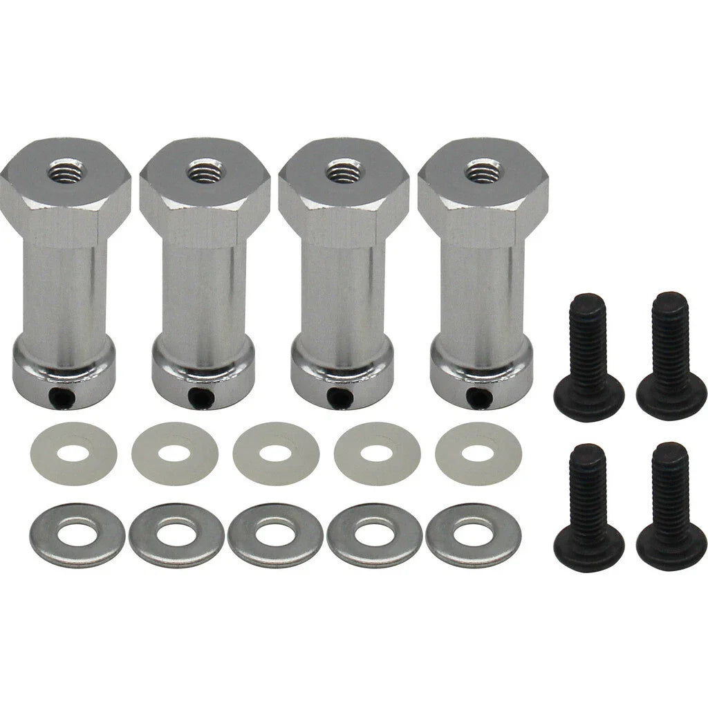Hot Racing SLF10X08 Aluminum 12mm Hex Wheels 28mm Extension