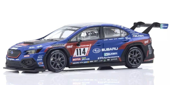 Kyosho K07129N23E Mini Car & Book No.23 SUBARU WRX NBR Challenge 2023