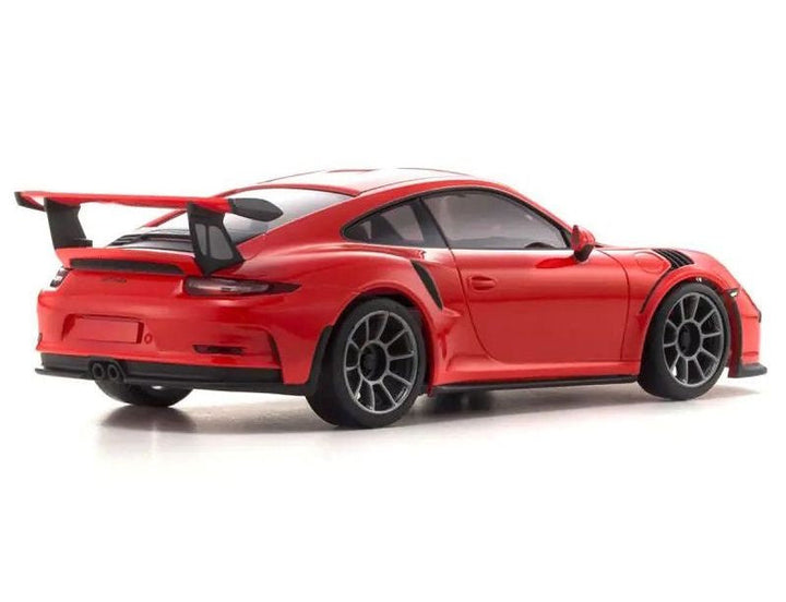 Kyosho 32358OR Mini-Z RWD Porsche 911 GTR RS MR-04 Readyset, Lava Orange