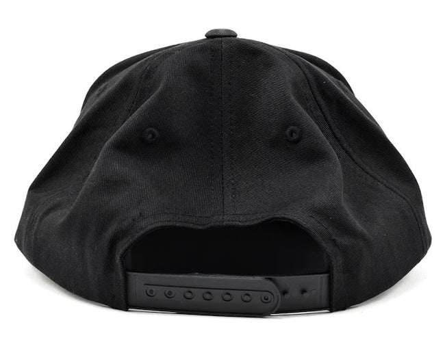 Kyosho KA30004B Snap Back Hat (Black) One Size fits All, Adjustable