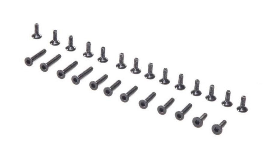 Losi Racing LOS216004 Screw Set Flat Head Mini-T 2.0