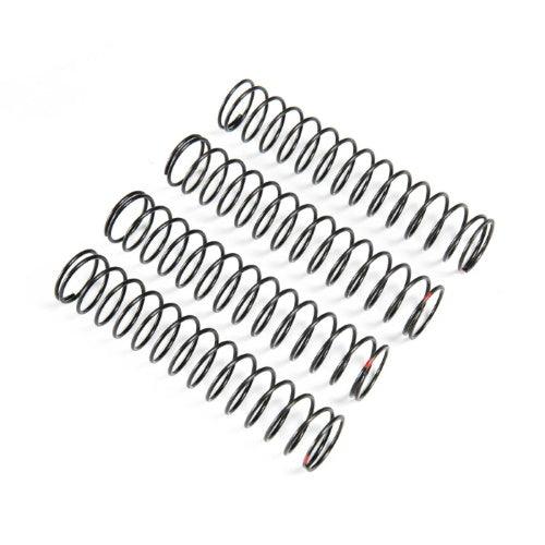 Losi LOS243018 Shock Spring Soft Red 2.2 rate (4) LMT