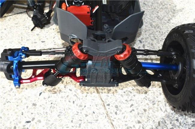 GPM MAKS055-RED ALUMINUM FRONT LOWER ARMS ARRMA 1/10 KRATON 4S BLX
