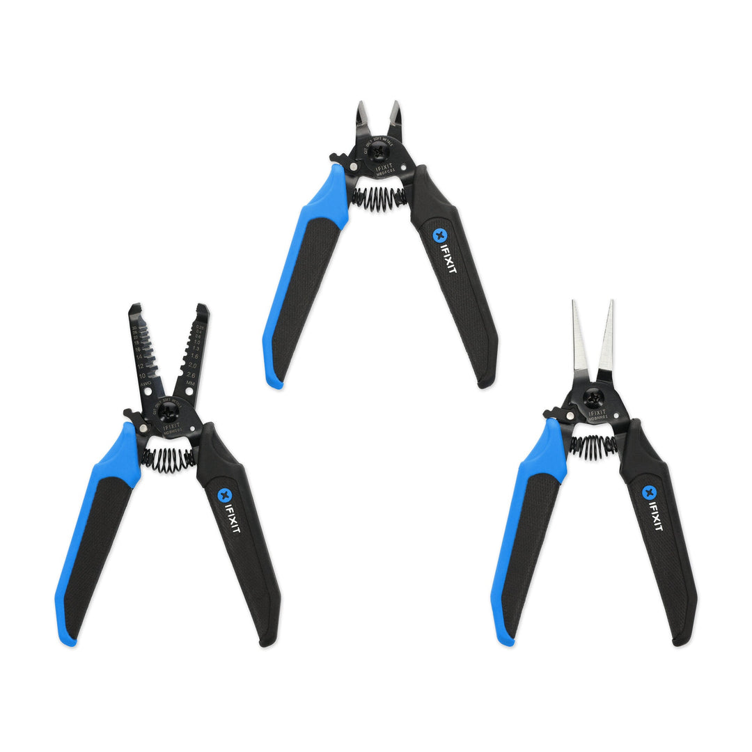 iFixit Mandible 3-Piece Pliers Set