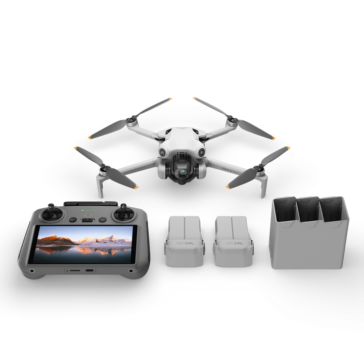 DJI Mini 4 Pro Fly More Combo (DJI RC 2) Includes 3 Batteries and Shoulder Bag