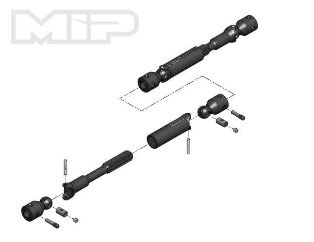 Mip 18250 HD Driveline Traxxas TRX-4 Bronco