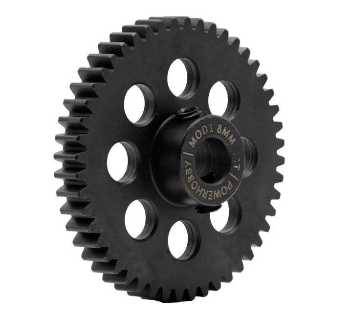 Powerhobby Hardened Steel 31T Mod1 8mm Pinion Gear MOD 1 Speed Run / Drag Racing