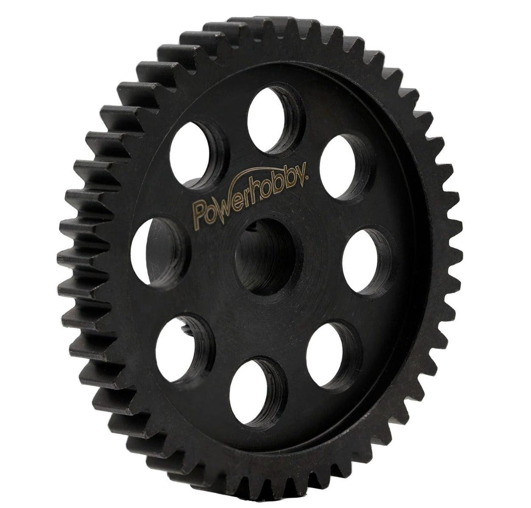 Powerhobby Hardened Steel 49T Mod1 8mm Pinion Gear MOD 1 Speed Run / Drag Racing