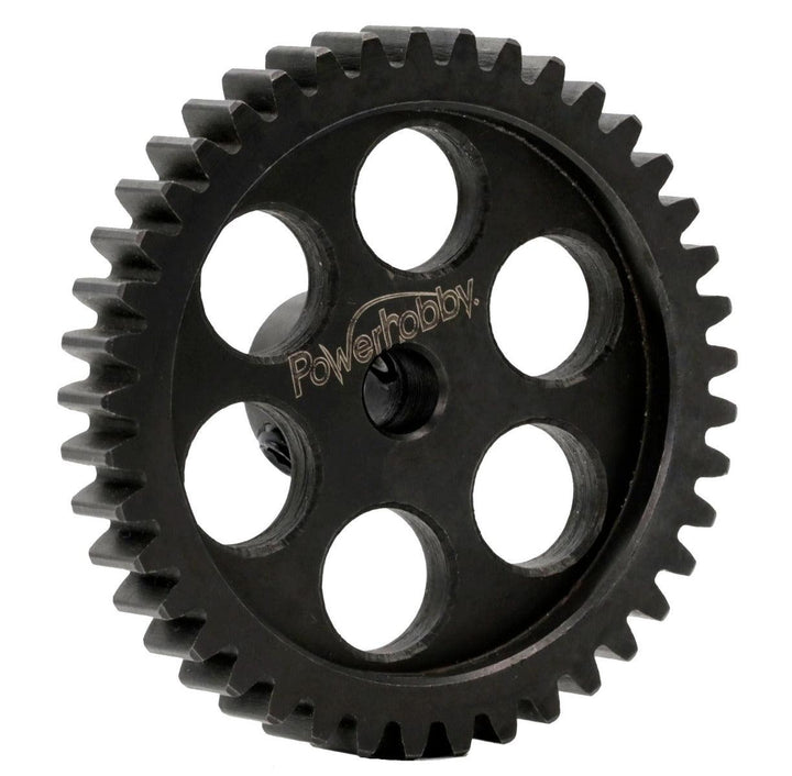 Powerhobby Hardened Steel 46T Mod1 5mm Pinion Gear Mod 1 Speed Run / Drag Racing