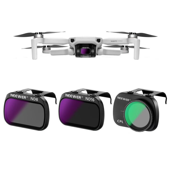 ND Filter Set for DJI Mavic Mini/Mini 2/Mini SE/Mini 2SE (3pcs) at WREKD Co.