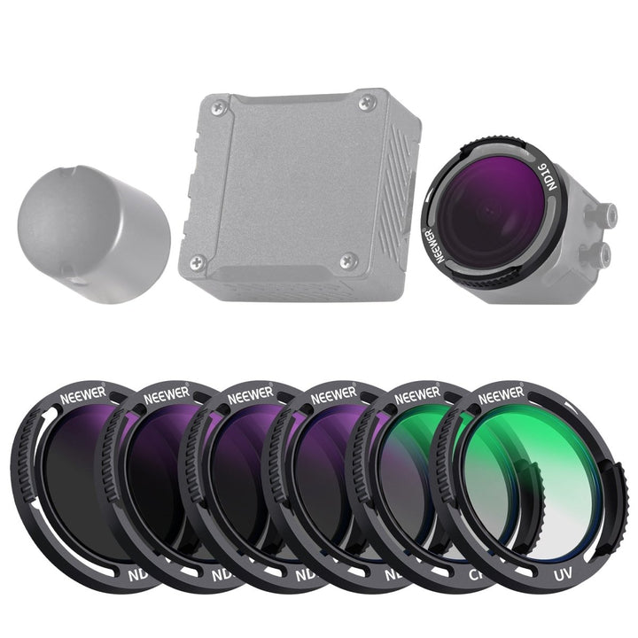 ND Filters Set For DJI O3 Air Unit (6 Pack) at WREKD Co.