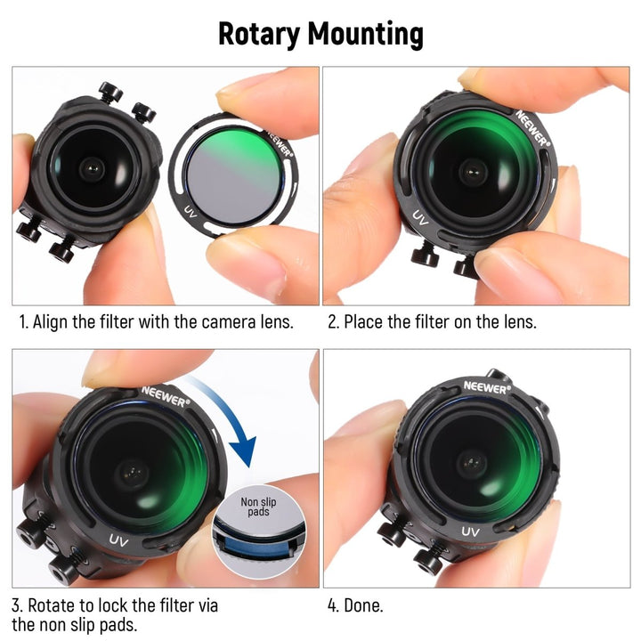 ND Filters Set For DJI O3 Air Unit (6 Pack) at WREKD Co.