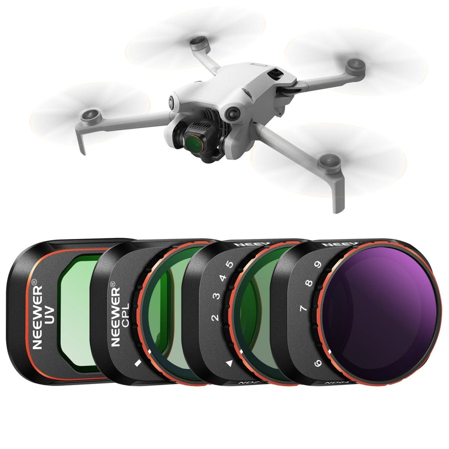 NEEWER 4 Pack Variable ND Filter Set For DJI Mini 4 Pro at WREKD Co.