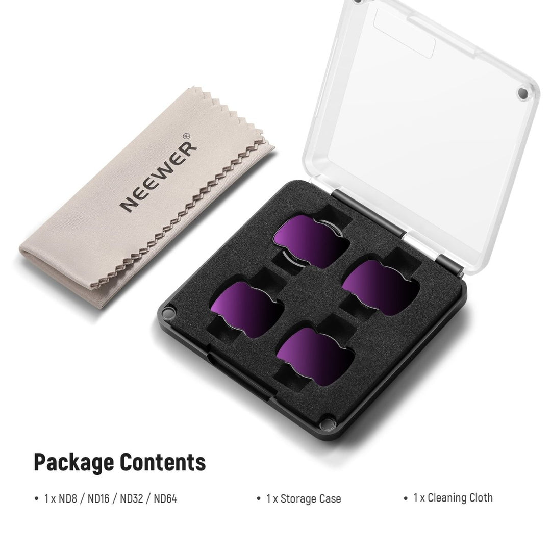 NEEWER 4 PCS Magnetic ND Filter Set For DJI Avata at WREKD Co.