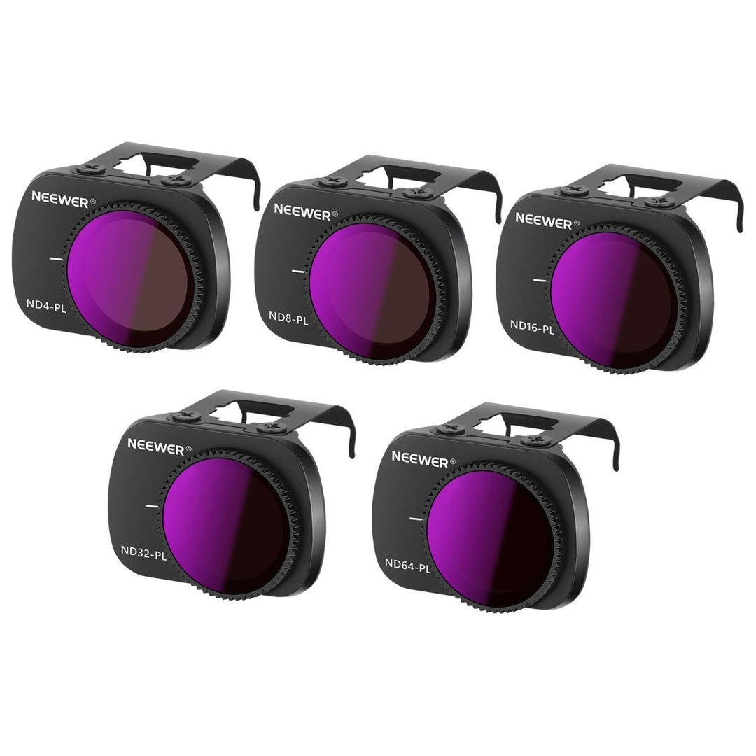 NEEWER 5 Pack ND Filter Set For DJI Mavic Mini/Mini 2/Mini SE/Mini 2SE at WREKD Co.