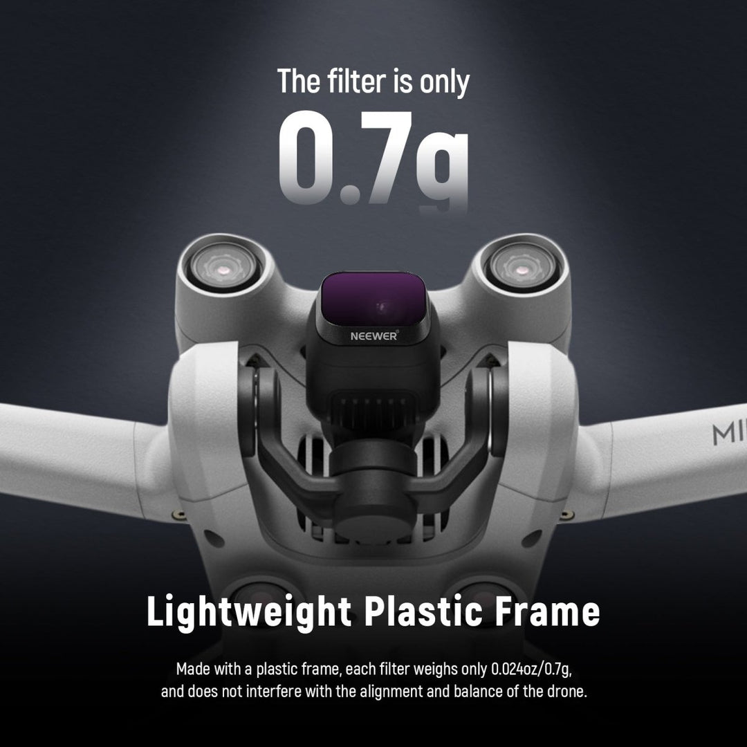 NEEWER Plastic ND Filter Set for DJI Mini 3/Mini 3 Pro at WREKD Co.