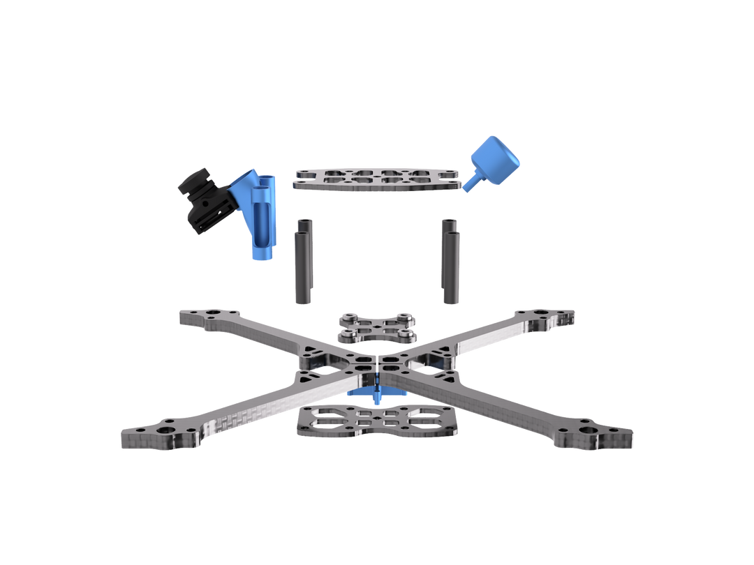 DinDrones OZR-5X - 5" racing frame