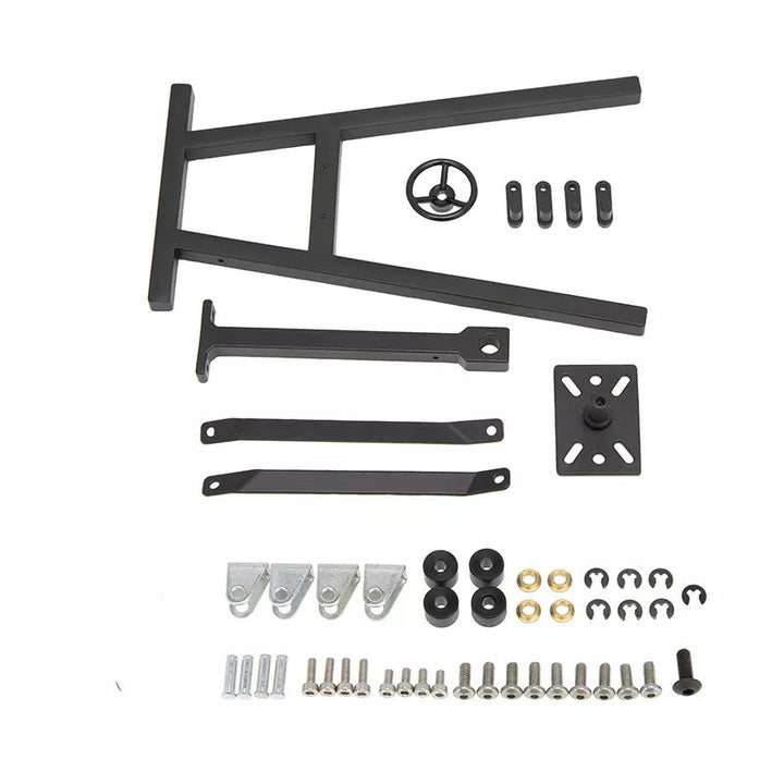 Powerhobby 1/10 Simulation Model Car Garage Series Engine Stand Work Stand Black