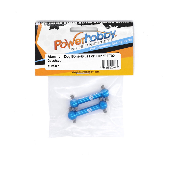 Powerhobby Aluminum Dog Bone Tamiya TT01 / TT02 (2)
