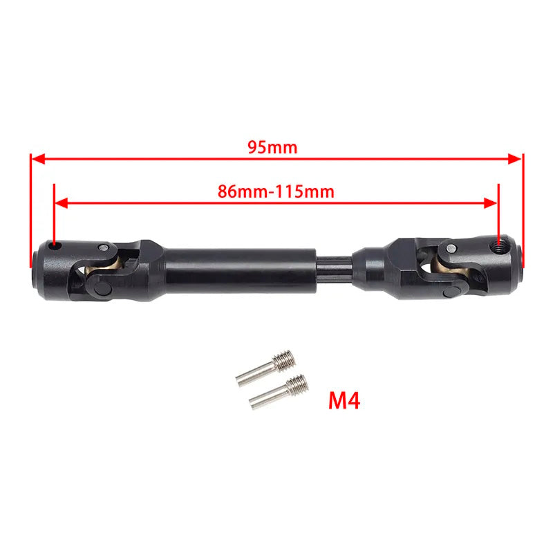 Powerhobby Universal Spline Drive Shaft CVD 86-115MM (1) TRX-4 Wraith SCX10