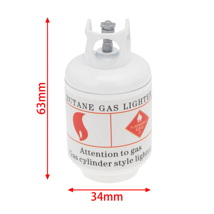 Powerhobby 1/10 RC Scale Aluminum Propane Tank Red Crawler Accessories