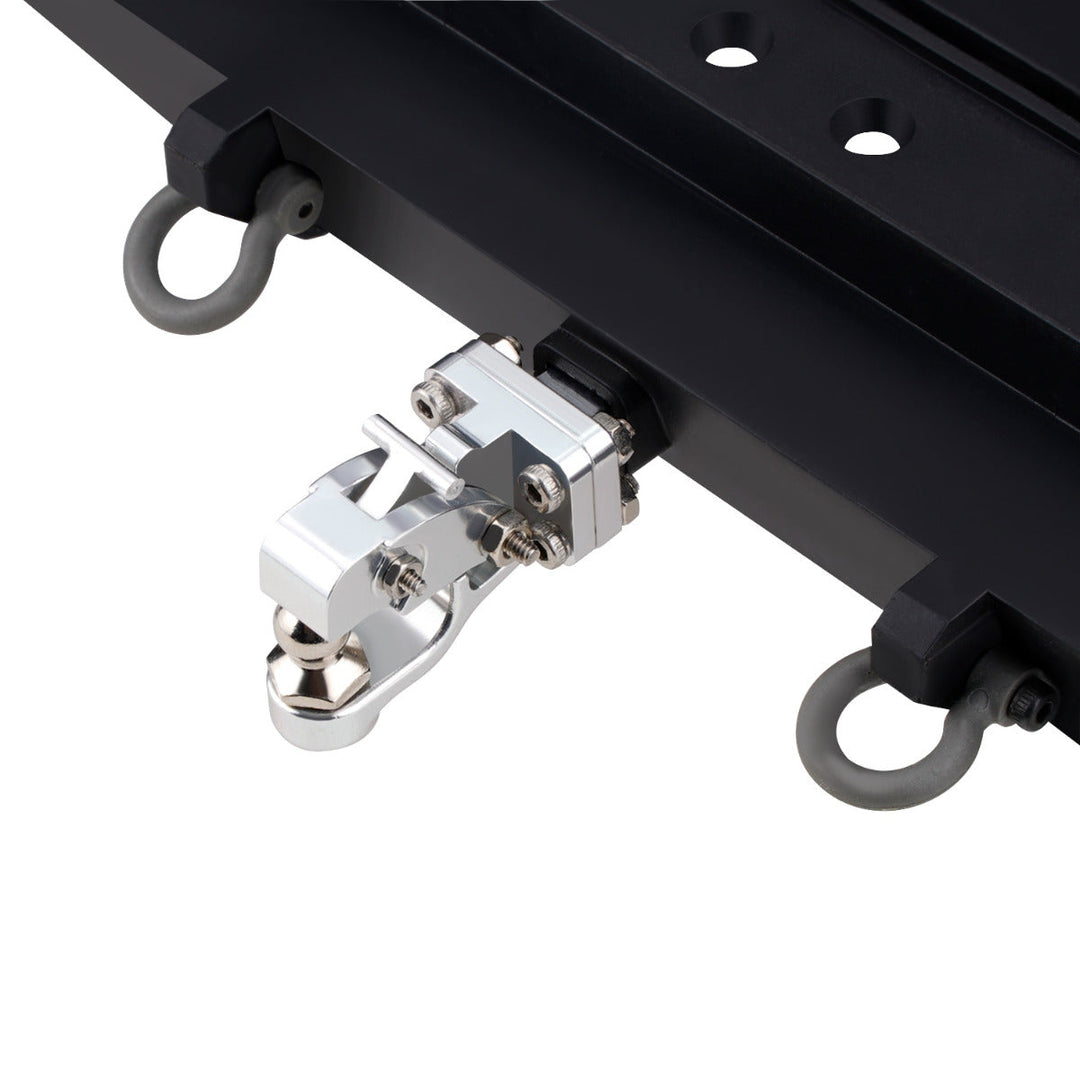 Powerhobby Rescue Tow Trailer Hook Hitch Silver 1/10 Crawler