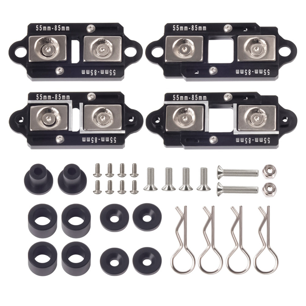 Powerhobby Adjustable Magnetic Body Post Mount FOR TRX-4 Rock Crawler