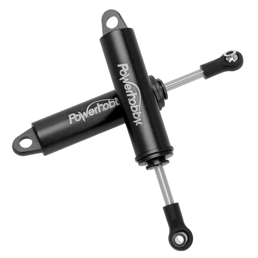 Powerhobby 90mm Promatics Two Stage Internal Spring Shocks (2) Black