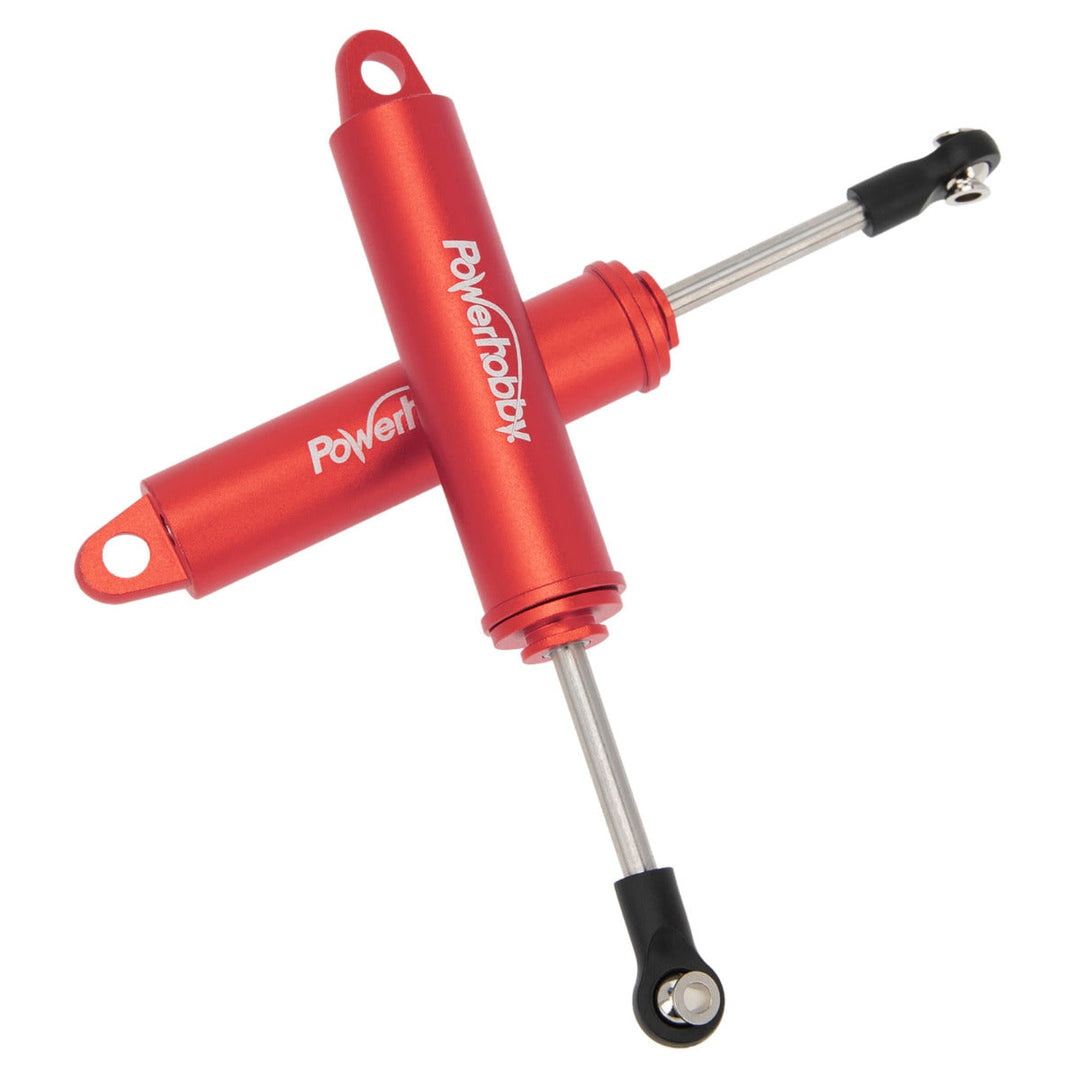 Powerhobby 100mm Promatics Two Stage Internal Spring Shocks (2) Red