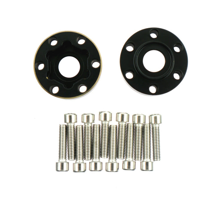 Powerhobby Brass Wheel Hub Hex Adapter Counterweight 22mm FOR SCX10 TRX-4 TRX-6