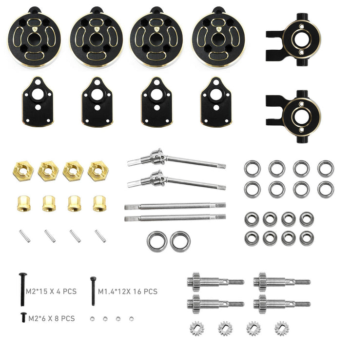 Powerhobby Brass Front / Rear Portal FOR Traxxas TRX-4M
