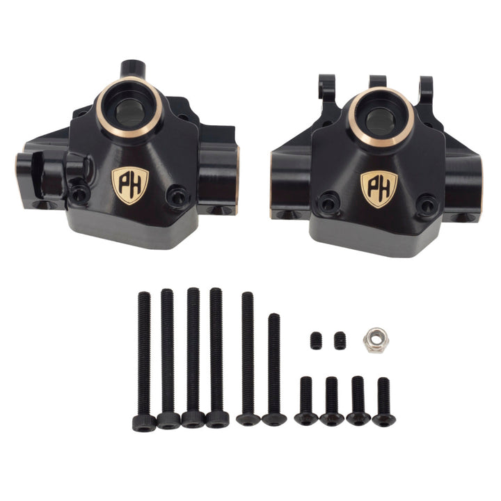 Powerhobby Brass Center 3rd Member Housing Cover Axial SCX10 Pro Axle